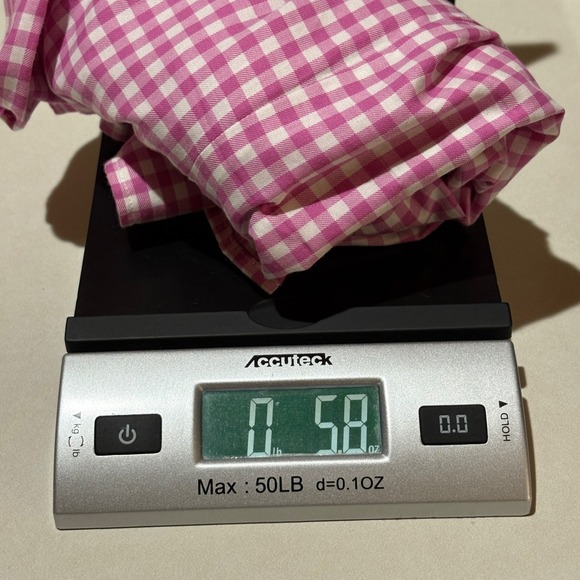 Lauren Ralph Lauren Women LongSleeve Button Shirt XL Pink Crown Gingham Cowgirl - Picture 10 of 10